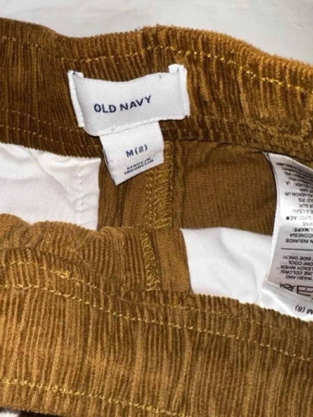 Old Navy Men’s Corduroy Drawstring Shorts - Brown
